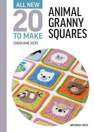 20 To Make Animal Granny Squares Pattern Book