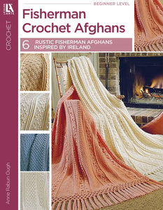 #250 "Fisherman Crochet Afghans" Pattern Booklet
