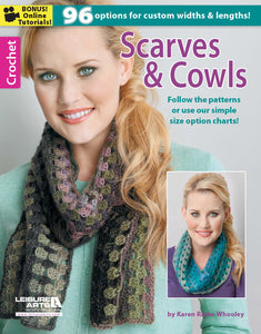 "Scarves & Cowls" Crochet Pattern Book
