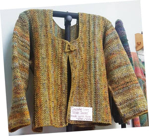 Crocheted Linen Stitch Jacket Pattern