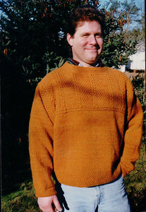 "Rusty" Mens Sweater Pattern