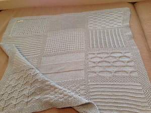 "Wee Baby Blocks" Blanket Pattern