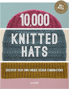 "10,000 Knitted Hats" Pattern Book