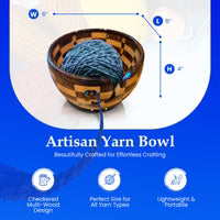 Round Yarn Bowl