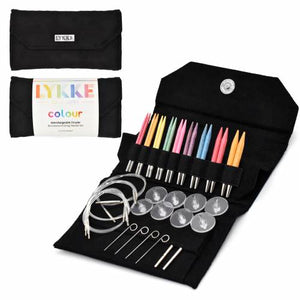 Lykke "Colour" 3.5" Interchangeable Circular Needle Set