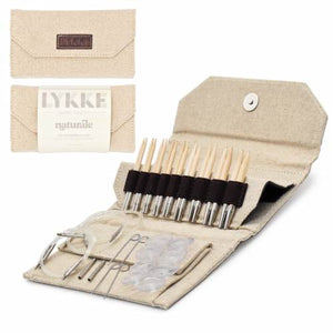 Lykke "Naturale" 3.5" Interchangeable Circular Needle Set