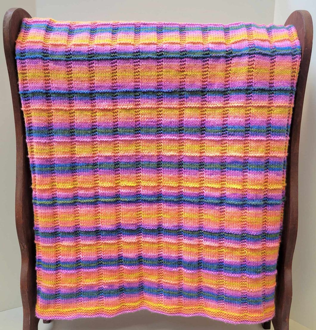 Super Stripes Blanket Pattern