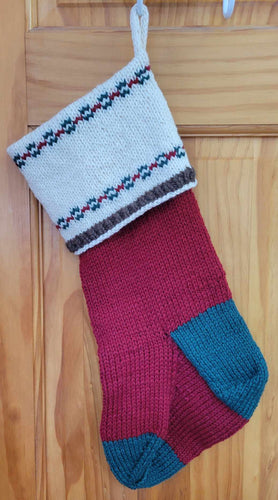 Cuffed Christmas Stocking Pattern