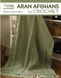 "Aran Afghans to Crochet" Pattern Book