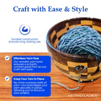 Round Yarn Bowl
