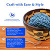 Round Yarn Bowl