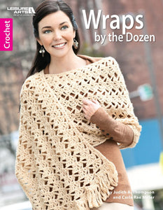 #5734 "Wraps by the Dozen" Crochet Pattern Booklet