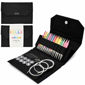 Lykke "Colour" 5" Interchangeable Circular Needle Set