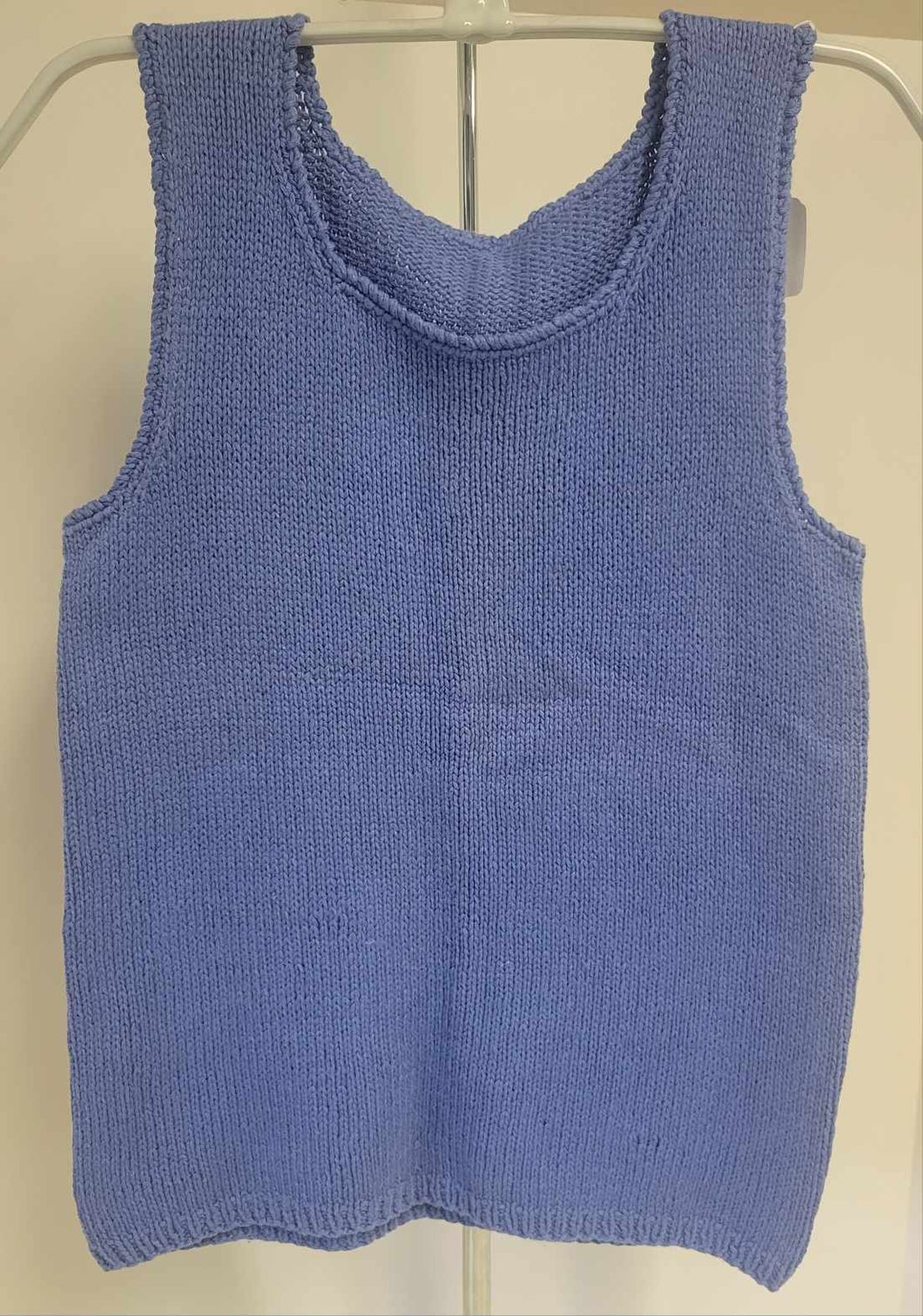 Blue Sleeveless Tee