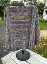 Crocheted Button Up Poncho