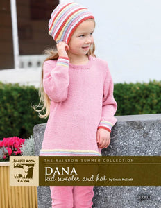 "Dana" Kid's Sweater & Hat Pattern