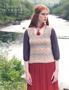 "Lillian" Textured Argyle Vest Pattern