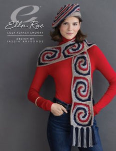 "Luna" Beret & Scarf Pattern