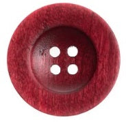 Wood Saucer Button