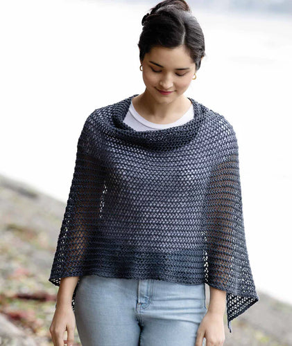 Easy Eyelet & Poncho Wrap