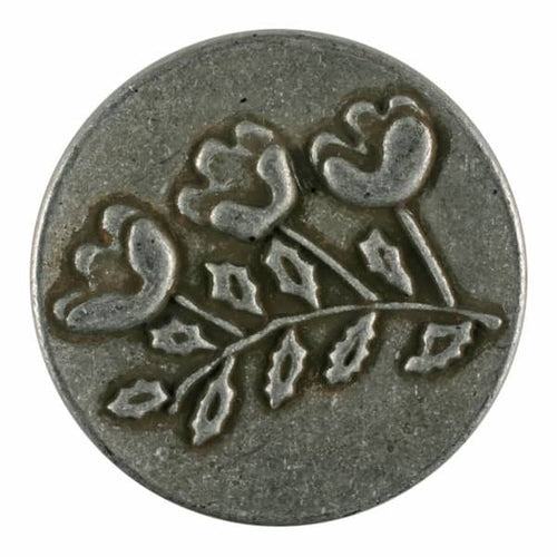 Antique Tin Metal Button
