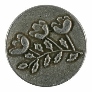 Antique Tin Metal Button