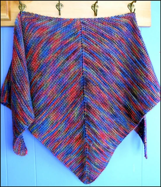 #079 Side to Side Shawl Pattern