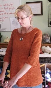 #115 Top Down Swing Pullover Pattern