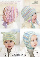 #1257 Crofter DK Baby Hats Pattern