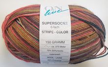 Supersocke 6 ply - "Stripe Color"