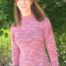 #129 Top Down Lightweight Pullover Pattern