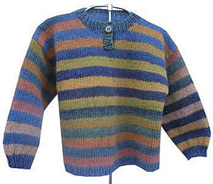 #1306-Magical Stripes Pullover Pattern