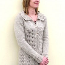 #1307 Easy Lace Cardigan Pattern