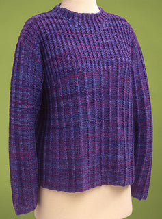 #141 Twist Rib Pullover Pattern