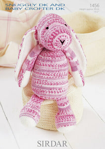#1456 Knit Bunny Pattern