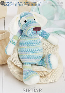 #1458 Knit Dog Pattern