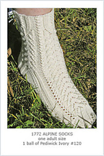 #1772 Alpine Socks Pattern