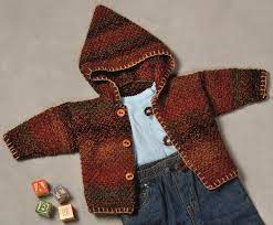 #SRK178 Baby Hooded Coat Pattern