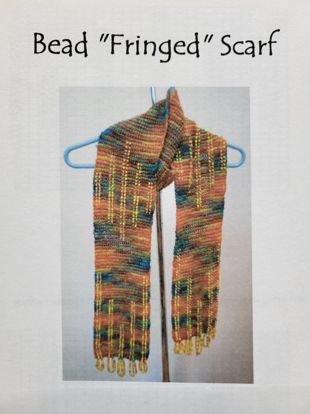 Bead Fringed Scarf Pattern