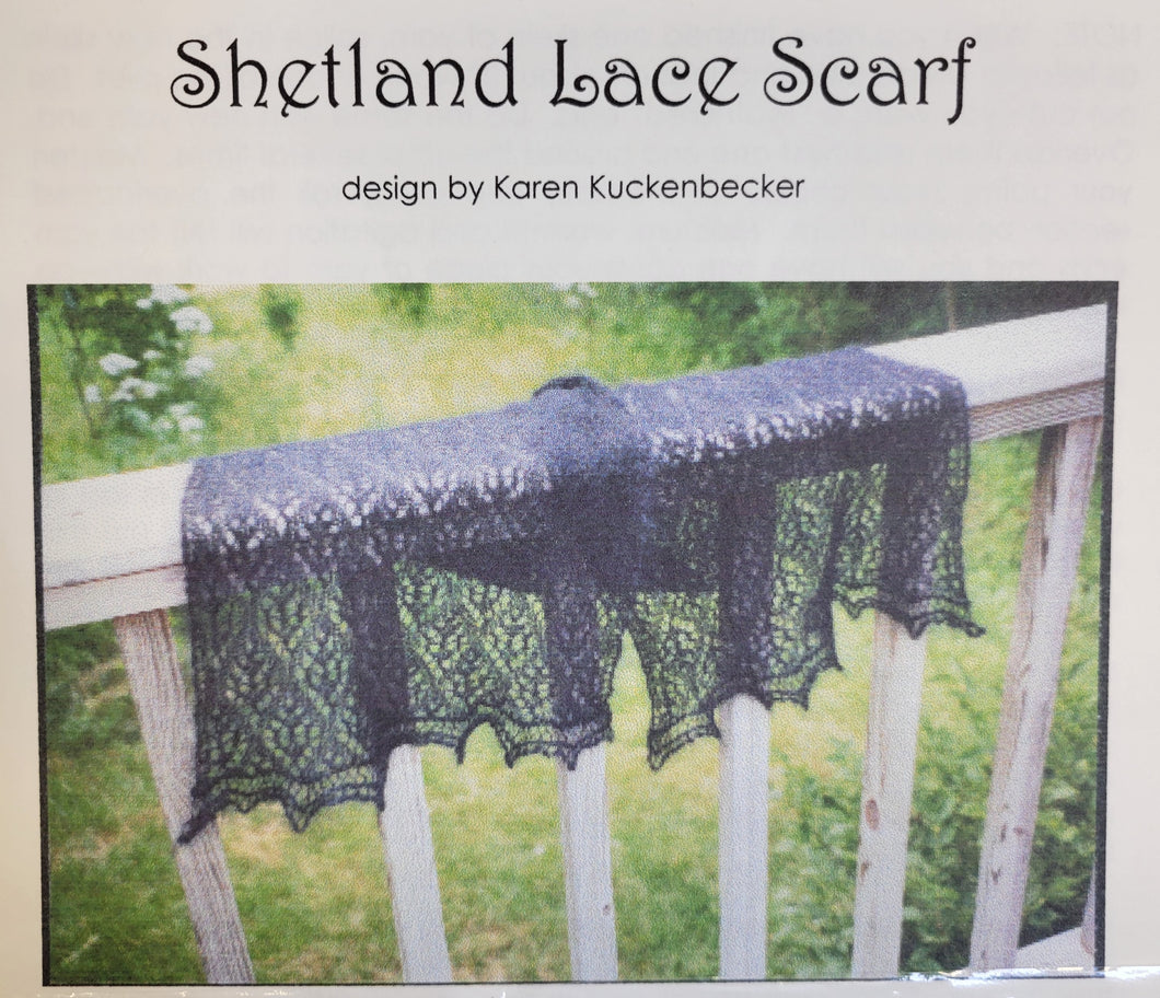 Shetland Lace Scarf Pattern