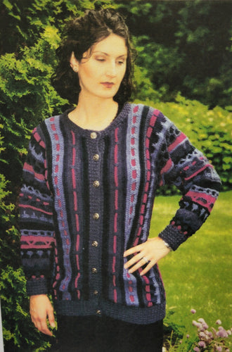 Slip Stitch Cardigan Pattern