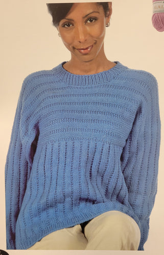 #P334 Ladies Pullover Pattern