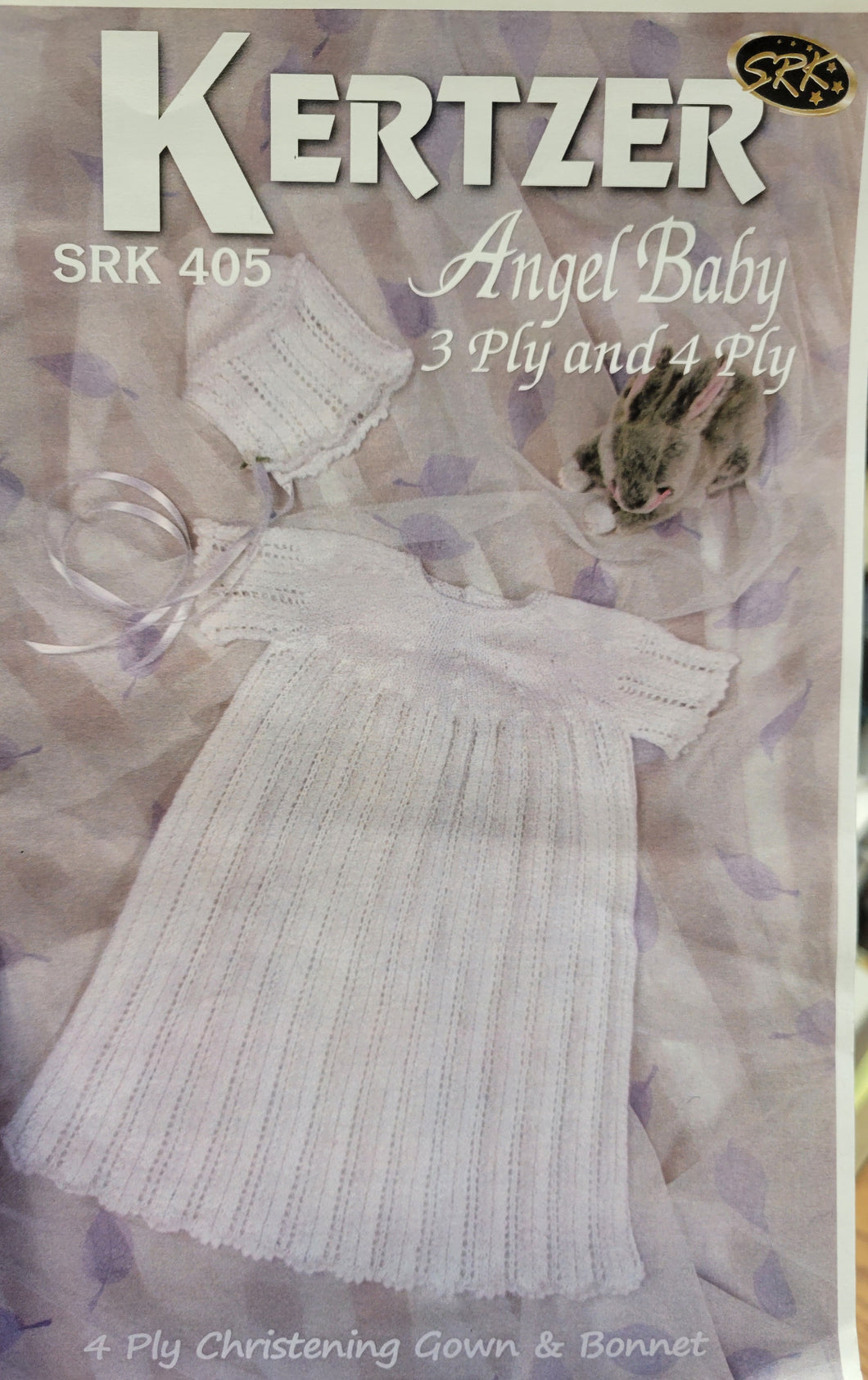 4 Ply Christening Gown & Bonnet Pattern