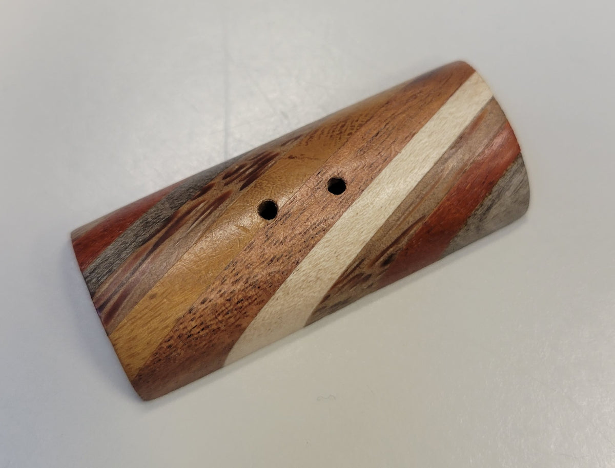 1/2 Barrel Wood Toggle Button – Needles 'n Pins Yarn Shoppe