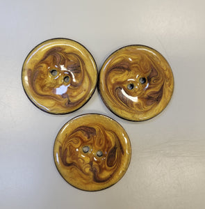 Coconut Swirl Button