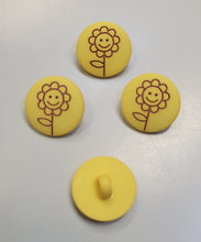 Sunflower Button