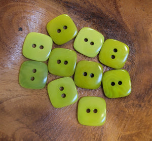 Corozo Square Buttons