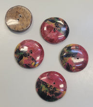 Paper/Coconut Button