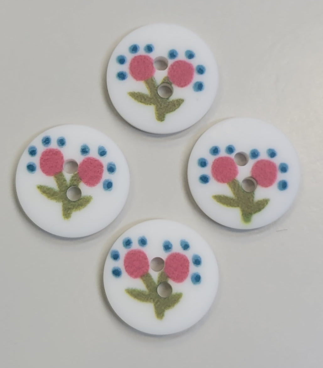 Flowerpot Buttons