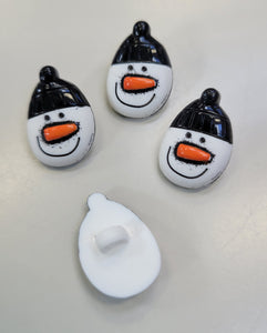 Snowman Button